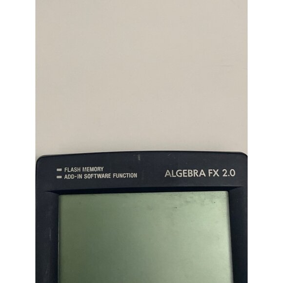 Casio Algebra FX 2.0 Scientific Graphing Calculator With Flash Memory &tested - Picture 6 of 6
